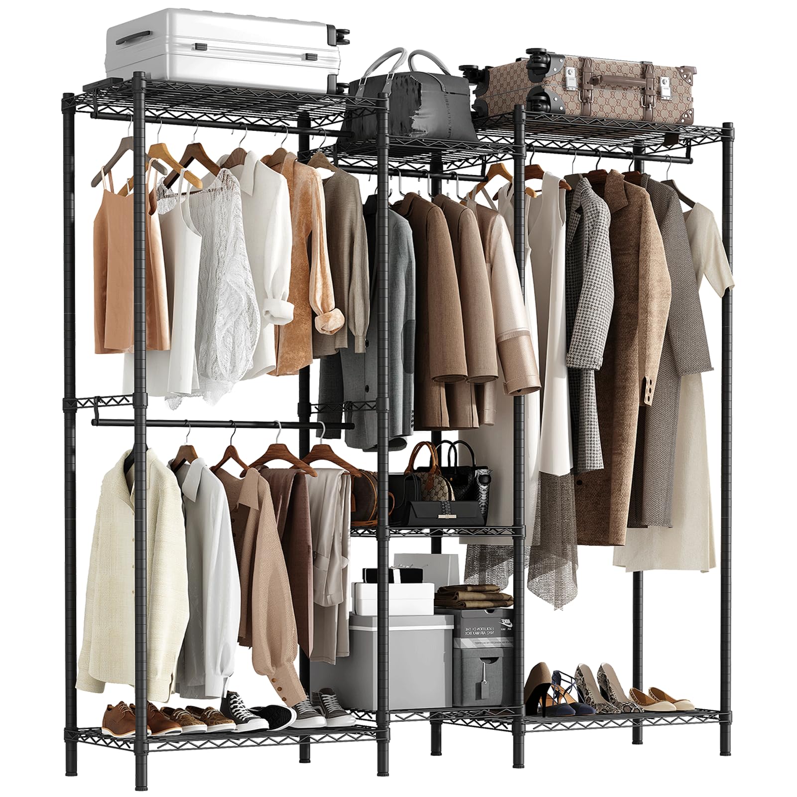 Amazon.com: Redlife Garment Rack, 77 Inch Clothes Rack for